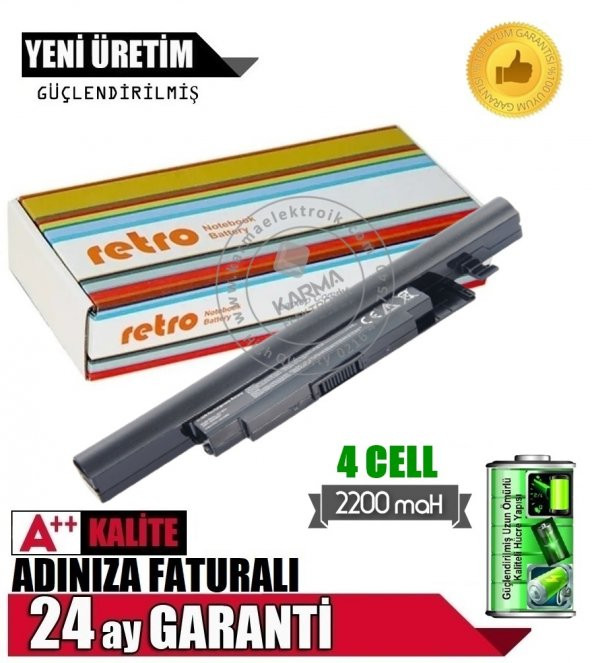 Casper Nirvana CN.VSM4210X Notebook Bataryası - Pili (4Cell) - 3