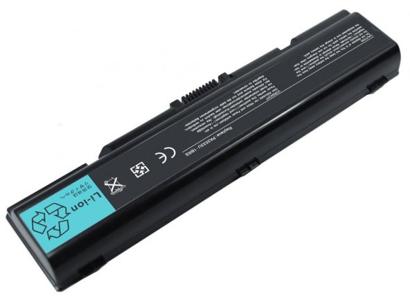 Toshiba A200, A300, A500, L300, L500 Notebook Bataryası, Pil RTL-063 - 2