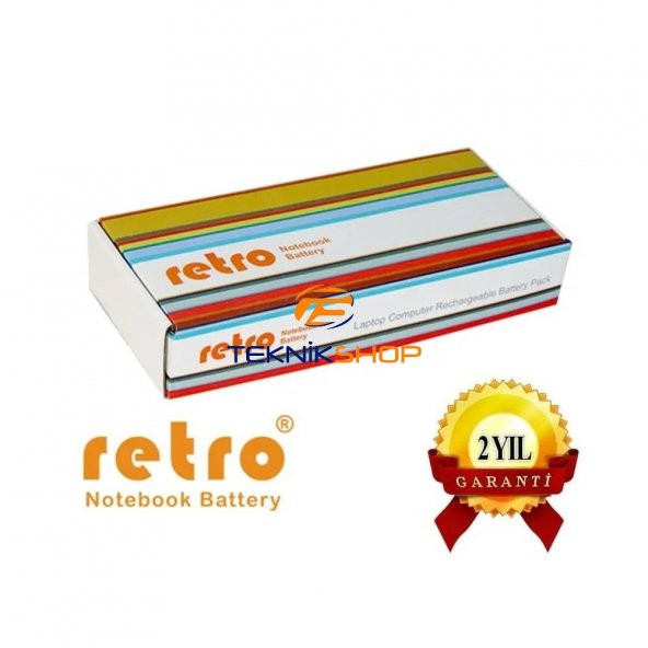 Toshiba L635-S3040BN L635-S3040RD Notebook Bataryası, Pili (Retro) - 3