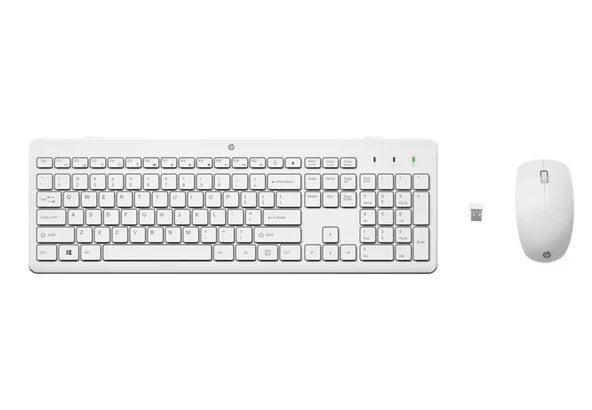 HP 230 Kablosuz Set Beyaz (3L1F0A) - 1