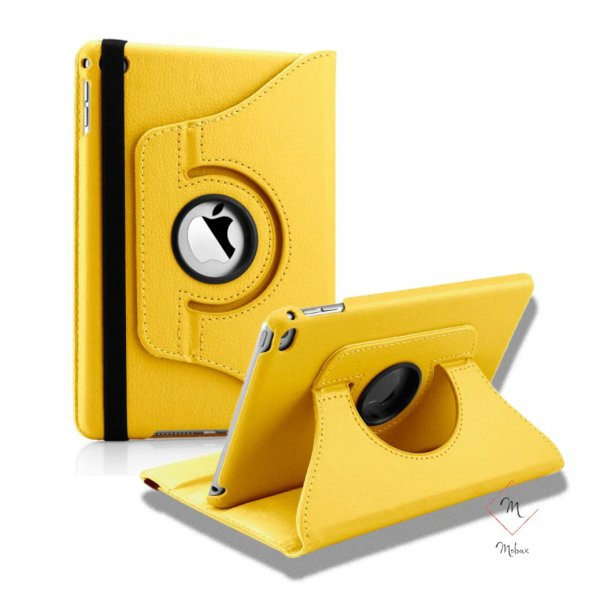 Apple iPad Pro 12.9 1/2. Nesil Kılıf 360 Dönebilen Standlı Case A1584 A1652 A1670 A1671 A1821 - 11