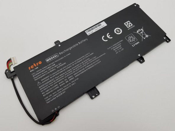 Hp Envy X360 15-AQ106NG,15-AQ106UR,15-AQ110ND Bataryası, Pili (2 Yıl Garanti) - 5