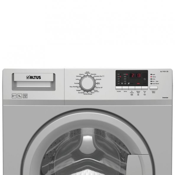 Altus AL-9103 DS 9 KG 1000 Devir Çamaşır makinesi - 3