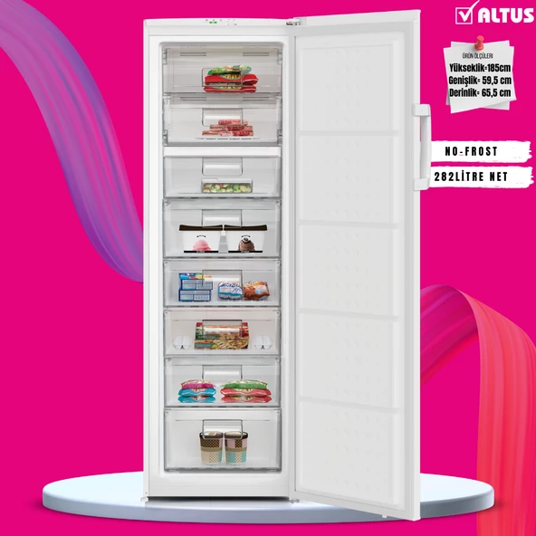 Altus AL-809 NFE No-Frost 8 Çekmeceli Derin Dondurucu - 2