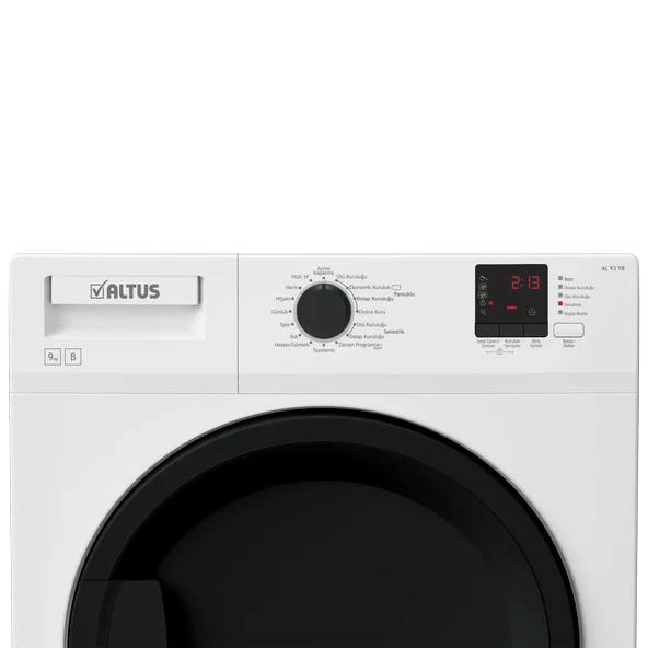 Altus AL-93 YB 9 KG Çamaşır Kurutma Makinesi B Enerji - 3