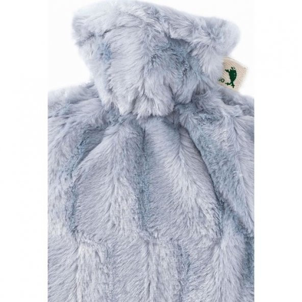 Hugo Frosh Kadife Kılıf Fermuarlı Sıcak Su Torbası- Gri - 2