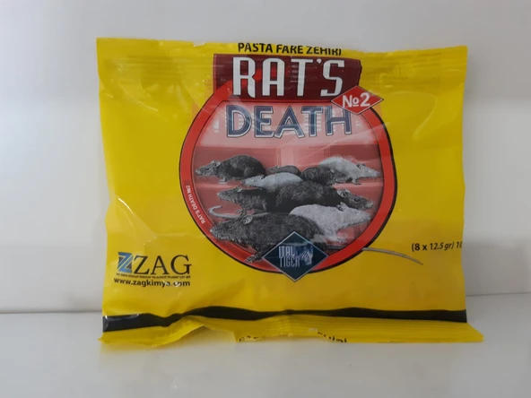 Rats Death Pasta Fare Zehiri | 100 Gram