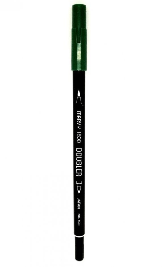 Marvy Çift Uçlu Brush Pen Fırça Kalem 103