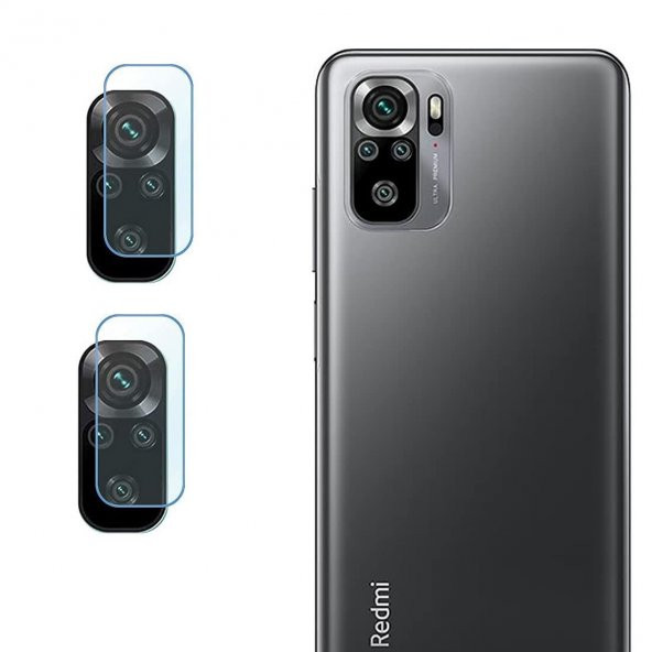 ECRMOBILE Redmi Note 10S Nano Cam Kamera Lens Koruyucu (2 Adet) - 2
