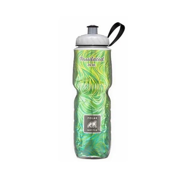 Polar Bottle Insulated Graphic Termos 0.70 Litre-SARI-YEŞİL - 2