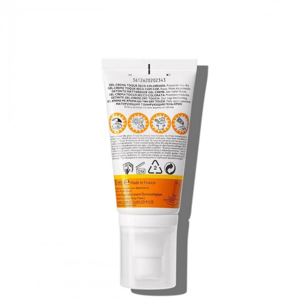 La Roche-Posay Anthelios Dry Touch Gel-Cream Spf 50+ 50 ml Parlama Karşıtı Güneş Kremi - 4