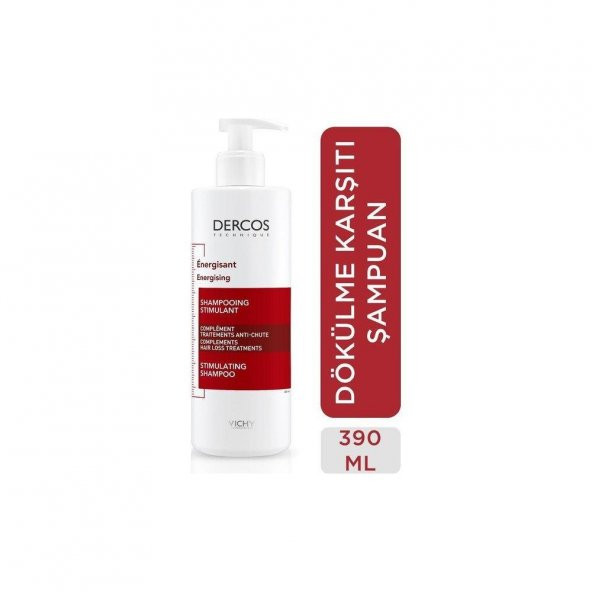 Vichy Dercos Energising Saç Dökülmesine Karşı Şampuan 400 ml