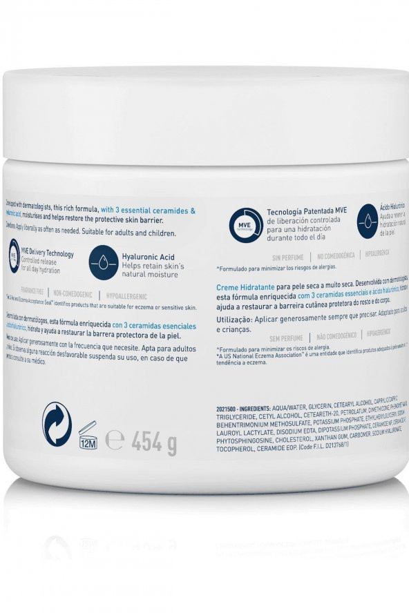 CeraVe Nemlendirici Krem 340 gr - 4