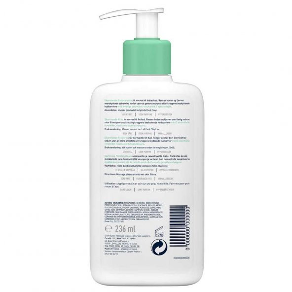 Cerave Köpüren Temizleyici 236 Ml - 3