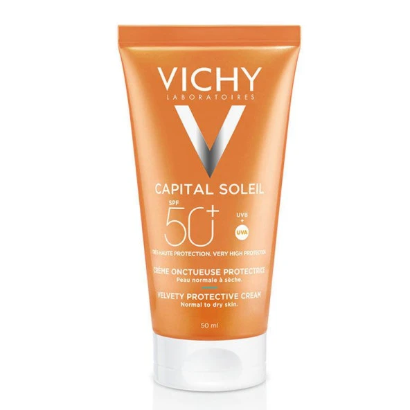 Vichy Ideal Soleil Spf50+ Velvety Güneş Kremi 50 m