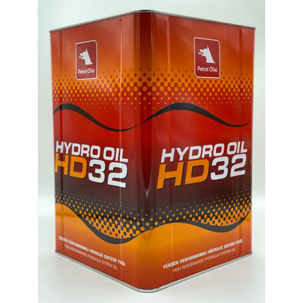 Petrol Ofisi Hydro Oil HD 32 15 Kg(17 LT) Hidrolik Sistem Yağı