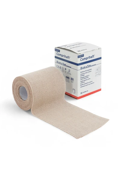 Jobst Comprihaft 8cm x 5m Kendinden Yapışkanlı Kısa Germe Kompresyon Bandajı