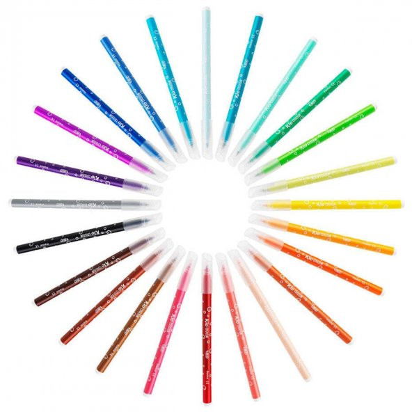 Bic Kids Süper Ultra Yıkanabilir Keçeli Boya Kalemi Yıkanabilir Keçeli Kalem 24 lü - 2