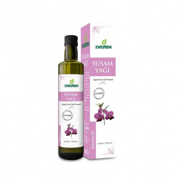 Destek Susam Yağı (Soğuk Pres) 250 ML-%100 Saf