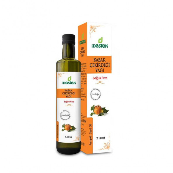 Destek Kabak Çekirdeği Yağı(Soğuk Pres) 250 ML-%100 Saf