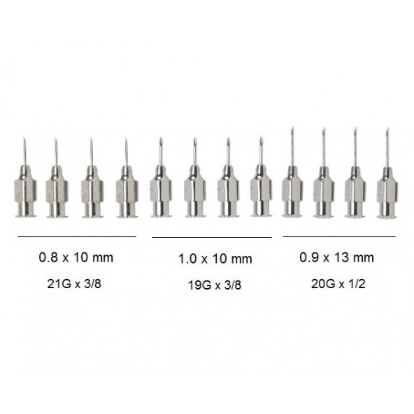 Kanatlılar İçin Karışık Enjektör İğnesi Seti No:2 (12 Adet) - 2