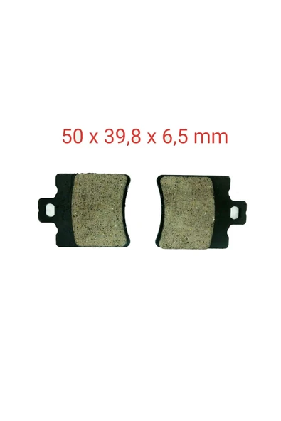 Yamaha Ön Fren Disk Balatası Fa193 Tw Uyumlu Cs 50 Jog R- 50 Z - Cw 50 Piaggio Typhoon 50-125 - 1