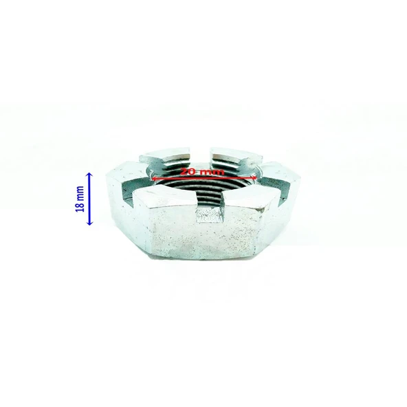Atv Linhai Aks Porya Somunu M20-2 Yarıklı Öm
