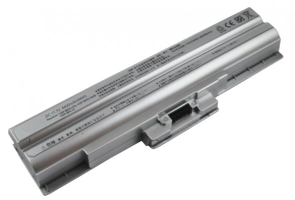 Sony Vaio VGP-BPS13, VGP-BPS21 Notebook Bataryası - Gümüş - 6 Cell ürün görseli