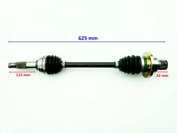 Atv Trc Arka Aks Sol 625Xkomple 625Cc Orj