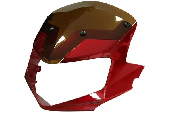 Mondial Mh 125 Delta Far Muhafazası Camlı Kırmızı ürün görseli 1