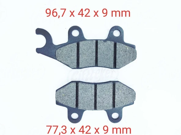 Mondial 150-200 X-Treme Ön Fren Disk Balatası Fa228 Orj