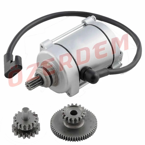 Cg 200-250 Marş Motoru Ve Dişlisi Set