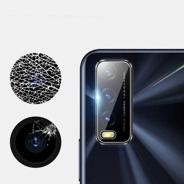 Vivo Y11S Zore Nano Kamera Camı - 4