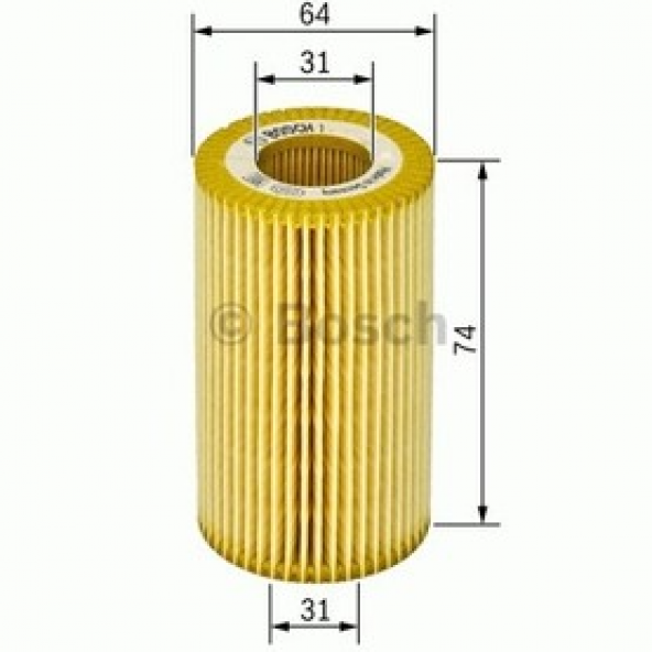 Fiat Palio Yağ Filtresi Bosch 1 457 429 256
