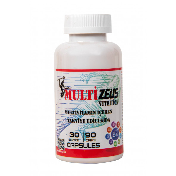 Zeus Multizeus Vitamin Mineral 90 Kapsül