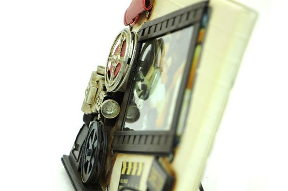 himarry Dekoratif Metal Çerçeve Sinema Temalı Vintage Hediyelik - 5