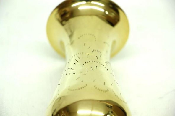 himarry Vazo Düz Model Tamamı Pirinç Dekoratif Hediyelik - 3