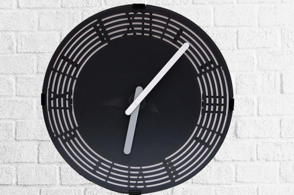 himarry Saat Hareketli Roma Rakamlı Duvar Saati Dekoratif Hediyelik - 5