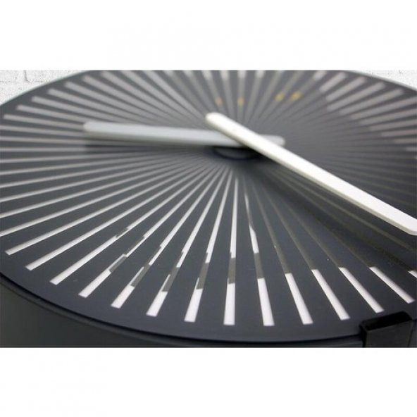 himarry Saat Hareketli Kedi Sesli Duvar Saati Kedili Dekoratif Hediyelik - 3