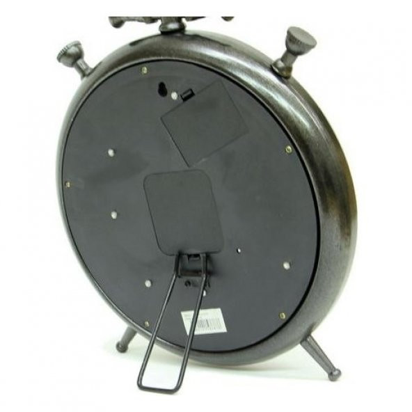 himarry Saat Çarklı Masa Saati Duvar Saati Dekoratif Hediyelik - 4