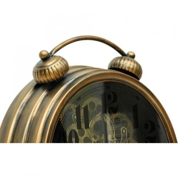 himarry Saat Çarklı Masa Saati Dekoratif Ev Ofis Hediyelik - 4