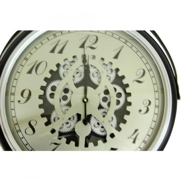 himarry Saat Çarklı Askılı Duvar Saati Dekoratif Ev Ofis Hediyelik - 2