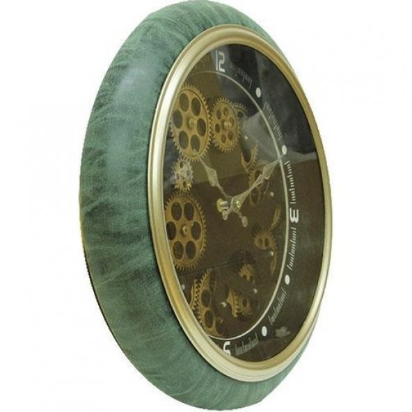 himarry Saat Çarklı Duvar Saati Dekoratif Ev Ofis Hediyelik - 2