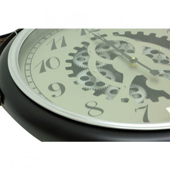 himarry Saat Çarklı Askılı Duvar Saati Dekoratif Ev Ofis Hediyelik - 3