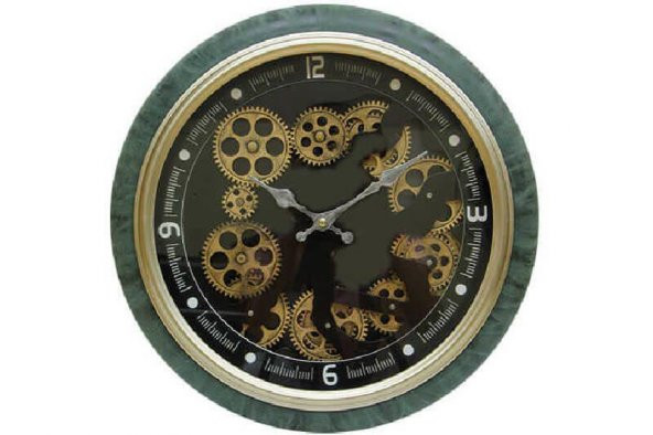 himarry Saat Çarklı Duvar Saati Dekoratif Ev Ofis Hediyelik - 5