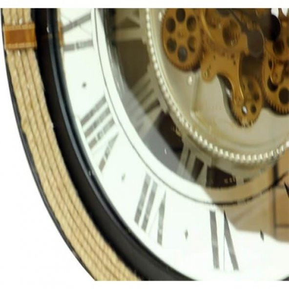 himarry Saat Çarklı Askılı Duvar Saati Dekoratif Ev Ofis Hediyelik - 3