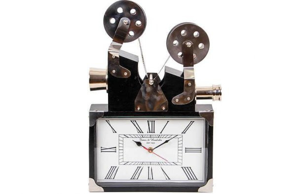 himarry Saat Projektör Alüminyum Vintage Dekoratif Ev Ofis Hediyelik - 6