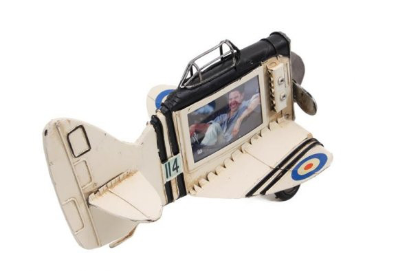 himarry Uçak Çerçeve Vintage Dekoratif Ev Ofis Hediyelik - 4