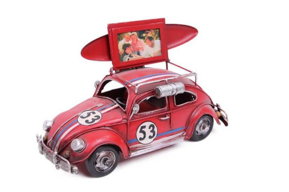 himarry Dekoratif Metal Araba Çerçeveli Vintage Vosvos Hediyelik