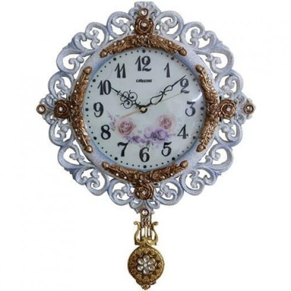 himarry Sarkaçlı Duvar Saati Ferforje Sarkaçlı Saat